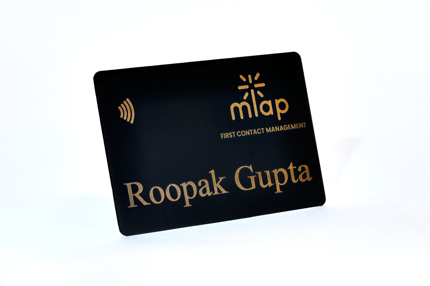 Black Metal Card