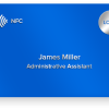 Blue Digital Business Card-3 Blue Digital Business Card
