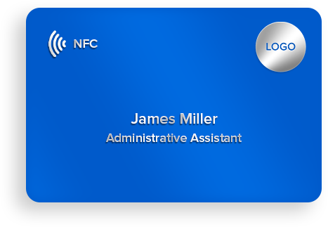 Blue Digital Business Card-3 Blue Digital Business Card