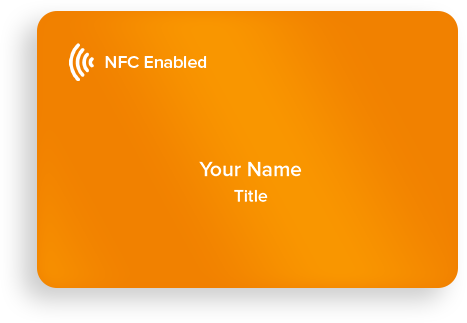 Orange Digital Business Card