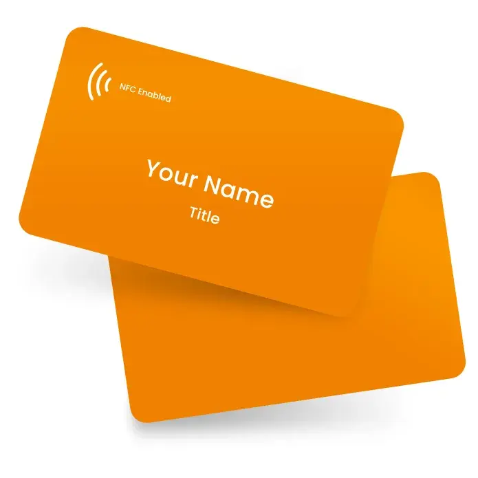 Orange Digital Business Card