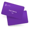 Purple Digital Business Card