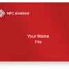Red Digital Business Card-1 Red Digital Business Card