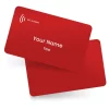 Red Digital Business Card Red Digital Business Card