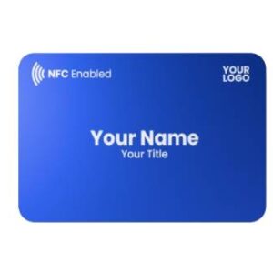 mTap Blue Digital Business Cards
