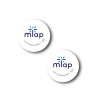 mTap Circle Flat Small White mTap Circle Flat Small White